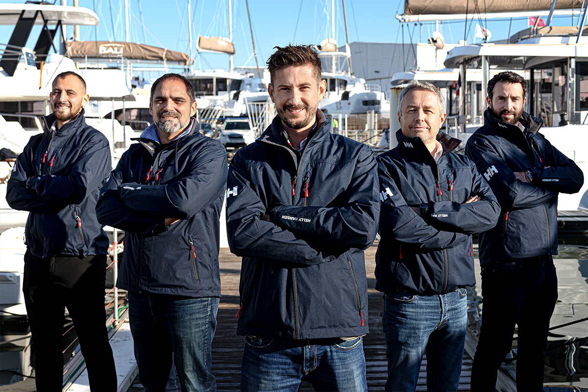 Equipe d'Agence Yachting Méd à Canet-en-Roussillon